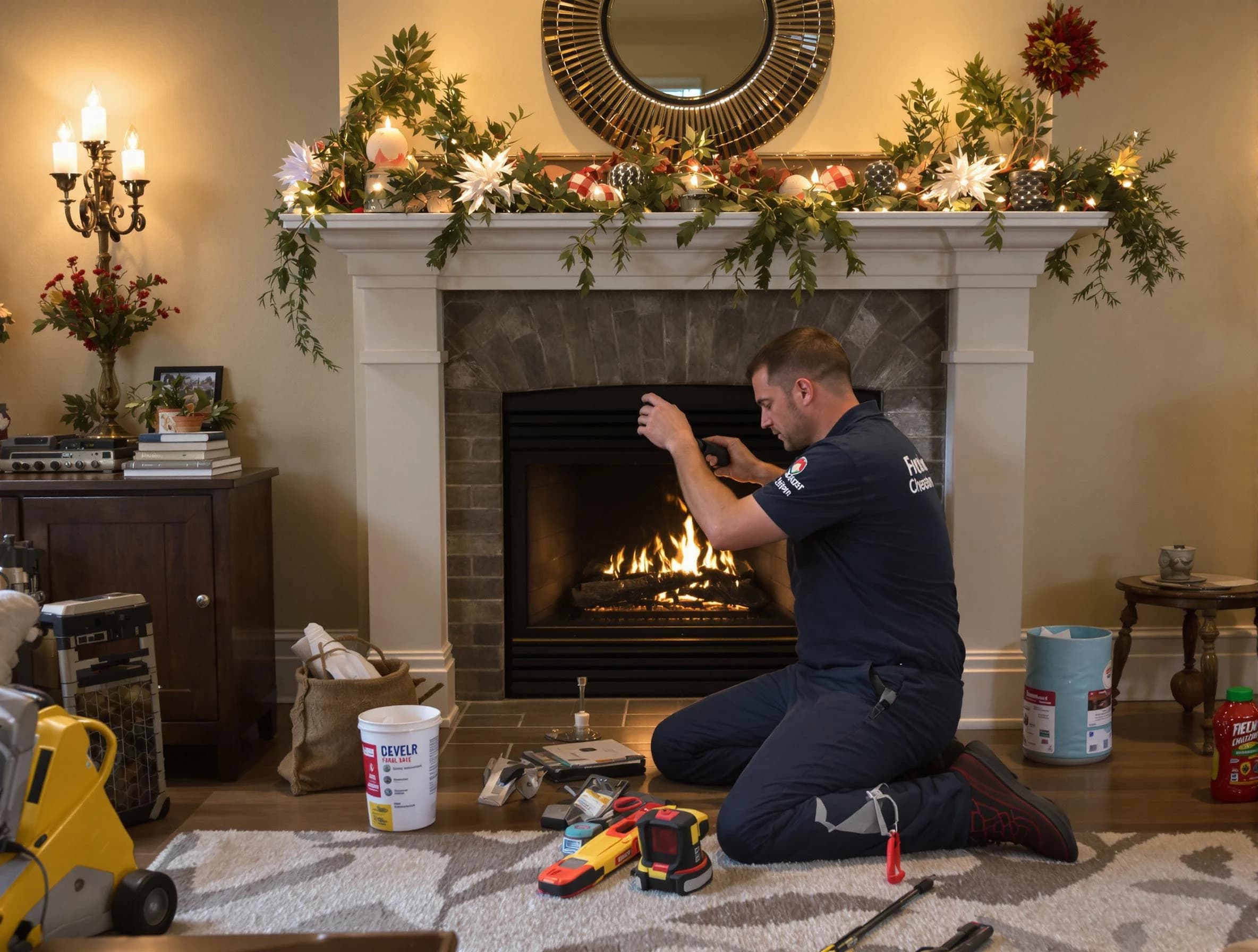 Grayson Chimney Sweep offering fireplace maintenance services in Grayson, GA