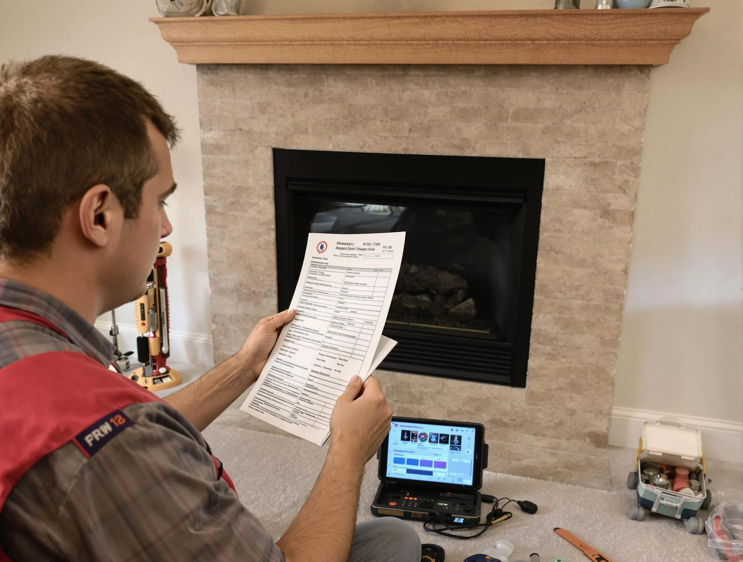 Thorough chimney inspection by Grayson Chimney Sweep in Grayson, GA